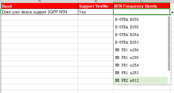 資訊 | TAC\IMEI 申請新增衛星頻段和衛星設備類型
